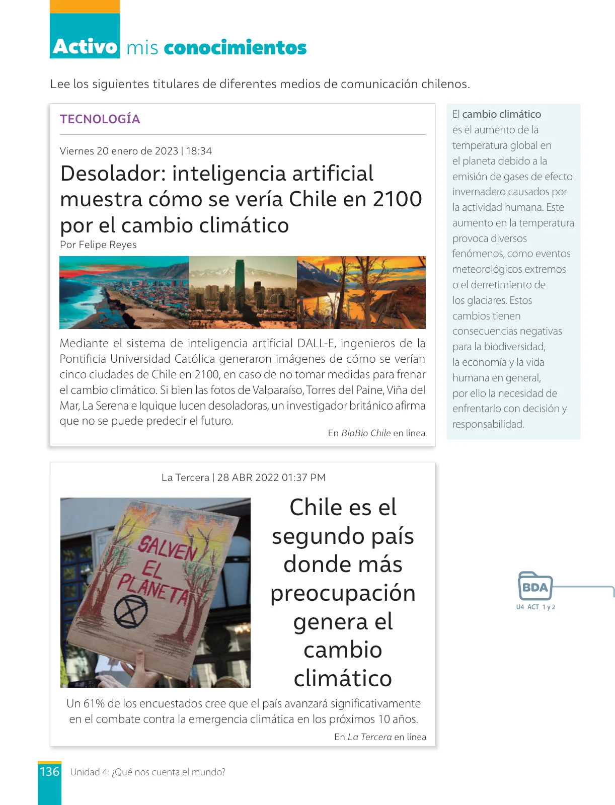 Miniatura página 138 de Libro de Lengua y Literatura – Séptimo Básico | Texto del Estudiante MINEDUC – Descargar PDF · 2024