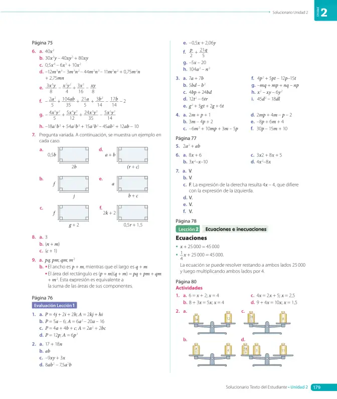 Página 181 de Matemática – Octavo Básico | Texto del Estudiante MINEDUC – Descargar PDF · 2024
