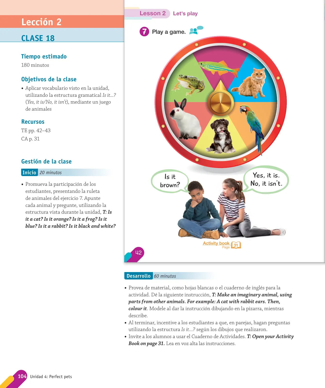 Miniatura página 106 de Inglés – Primero Básico | Student’s Book MINEDUC – Descargar PDF · 2024