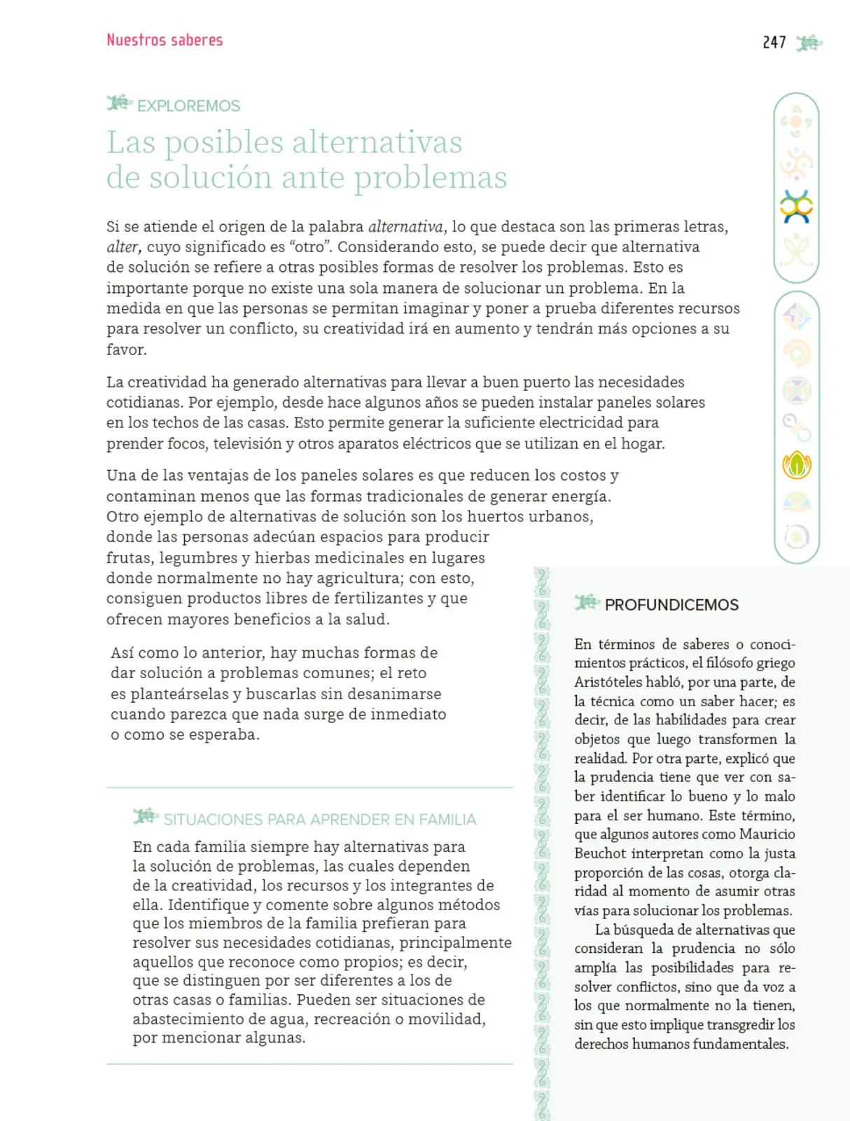 Miniatura página 248 de Nuestros saberes: Libro para alumnos, maestros y familia.   Libro de Educación Primaria Grado 5°  Ciclo Escolar 2025 - 2026