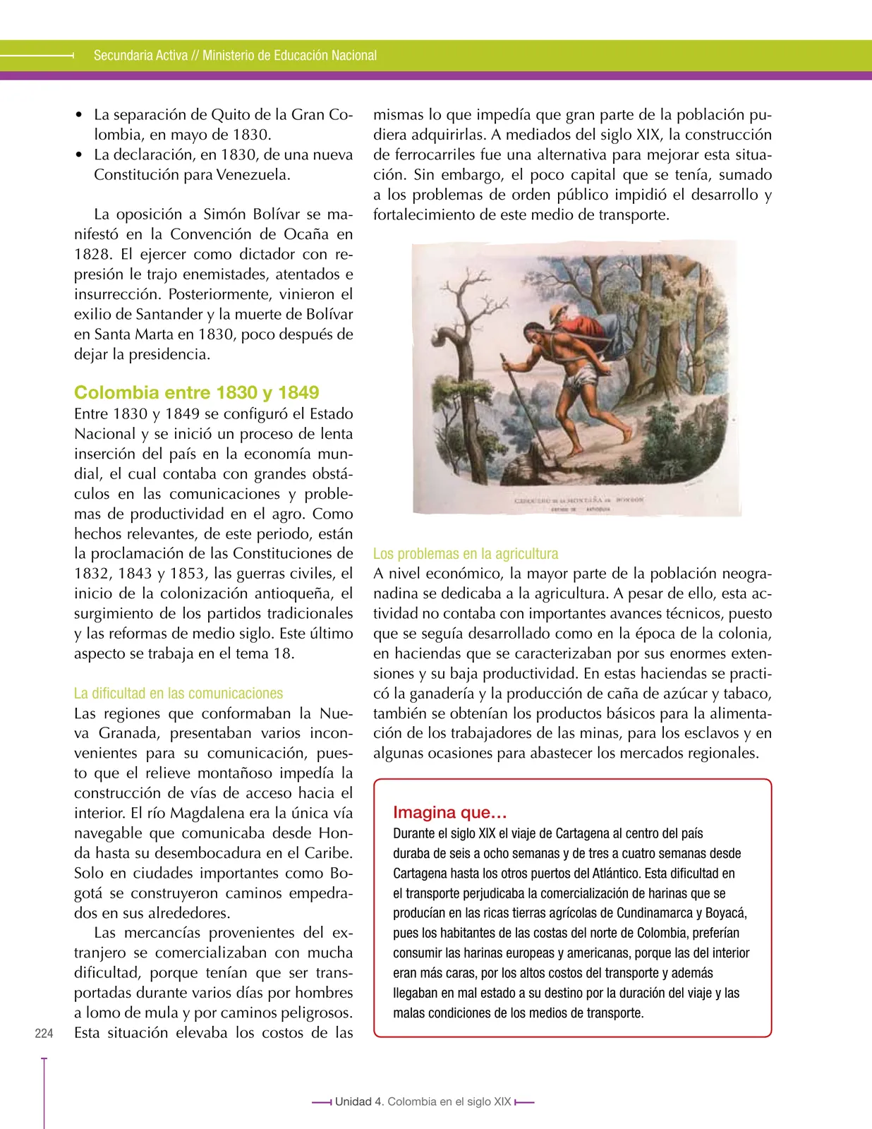 Página 224 de Ciencias Sociales 8° · Secundaria Activa