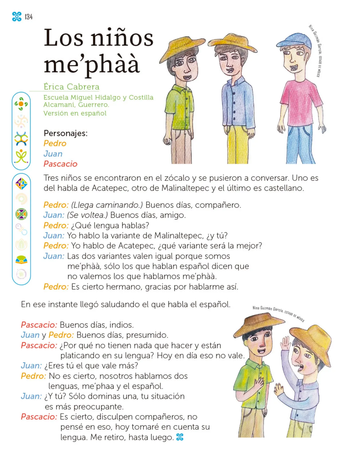 Miniatura página 135 de Múltiples lenguajes.   Libro de Educación Primaria Grado 1°  Ciclo Escolar 2025 - 2026