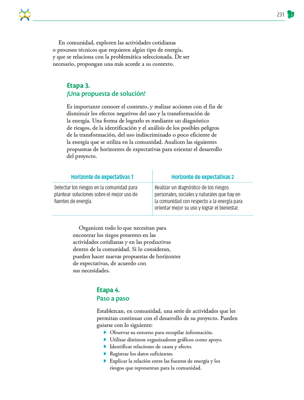 Miniatura página 232 de Colección Sk´asolil. Nuestro libro de Proyectos.  Tomo III.  Libro de Educación Telesecundaria Grado 2°  Ciclo Escolar 2025 - 2026