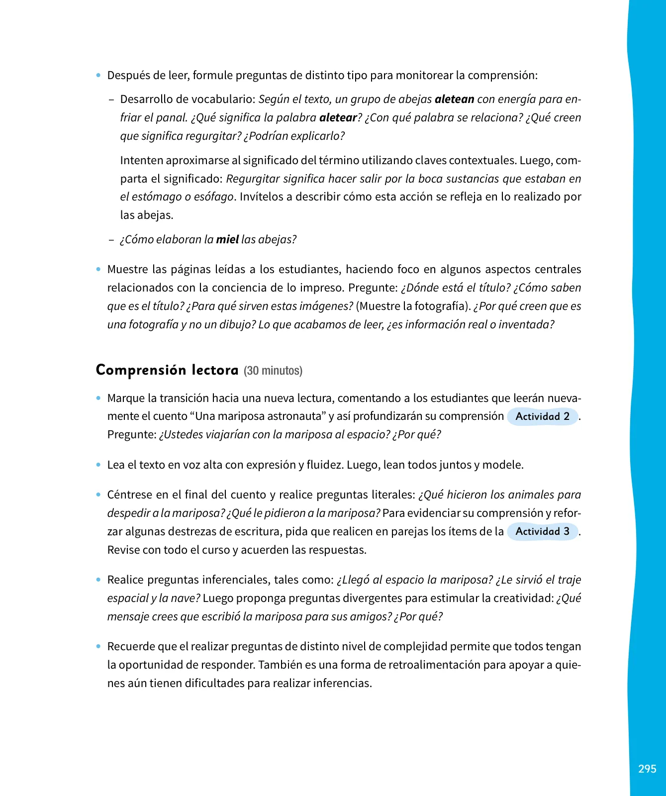 Página 296 de Lenguaje y Comunicación – Primero Básico | Texto del Estudiante MINEDUC – Descargar PDF · 2024
