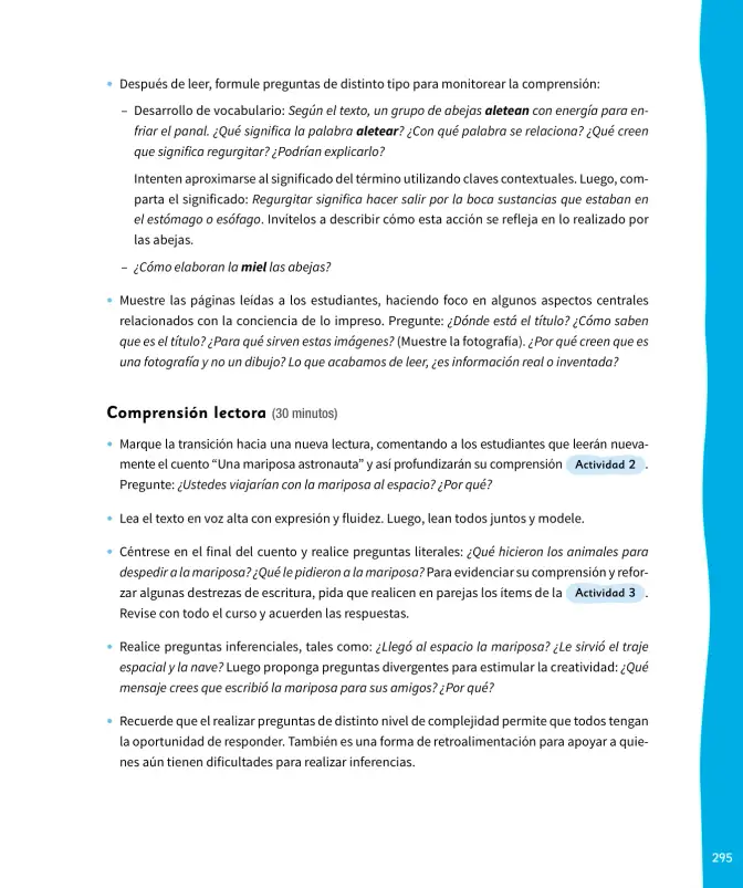 Página 296 de Lenguaje y Comunicación – Primero Básico | Texto del Estudiante MINEDUC – Descargar PDF · 2024