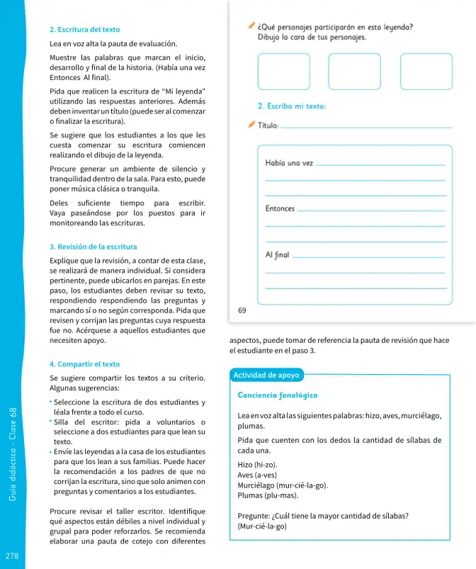 Página 279 de Lenguaje y Comunicación – Segundo Básico – Texto del Estudiante MINEDUC – Descargar PDF · 2024
