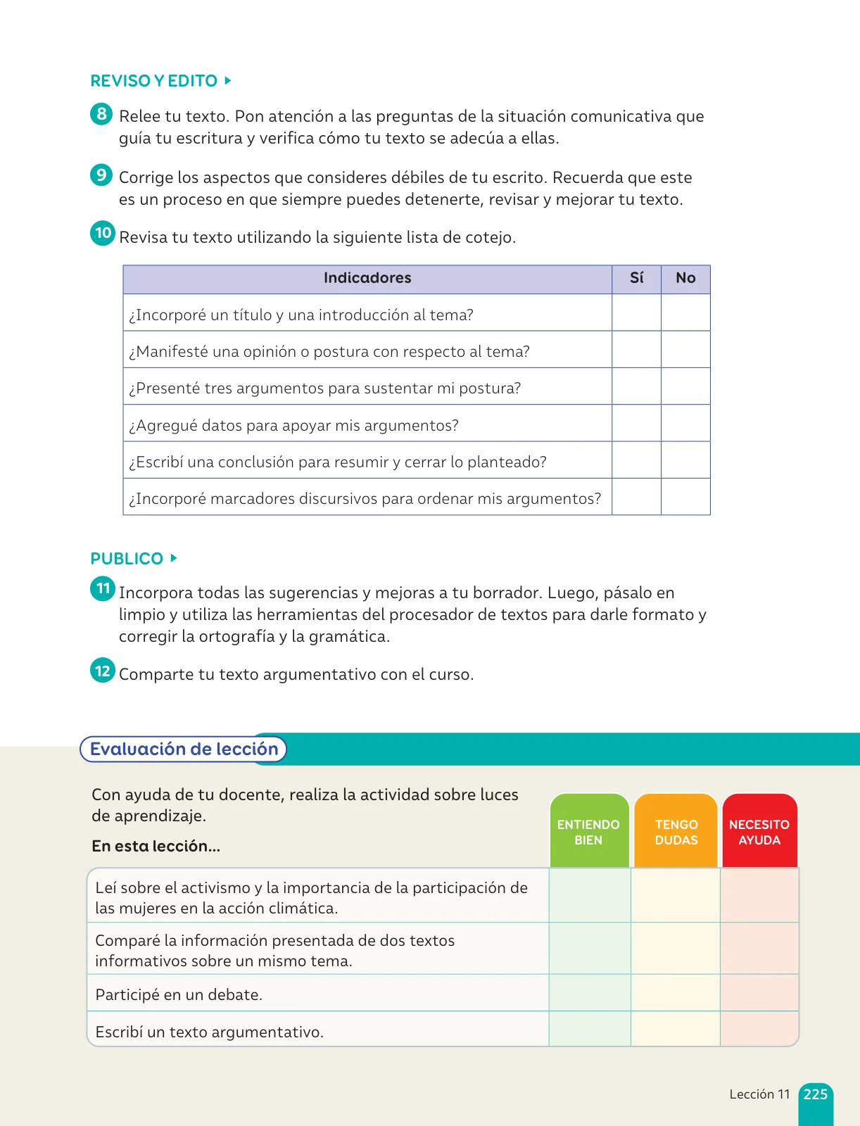 Página 227 de Lenguaje y Comunicación – Sexto Básico | Texto del Estudiante MINEDUC – Descargar PDF · 2024
