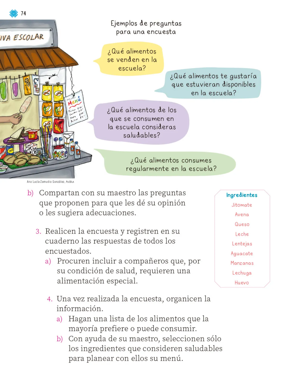 Miniatura página 75 de Proyectos de Aula.   Libro de Educación Primaria Grado 1°  Ciclo Escolar 2025 - 2026