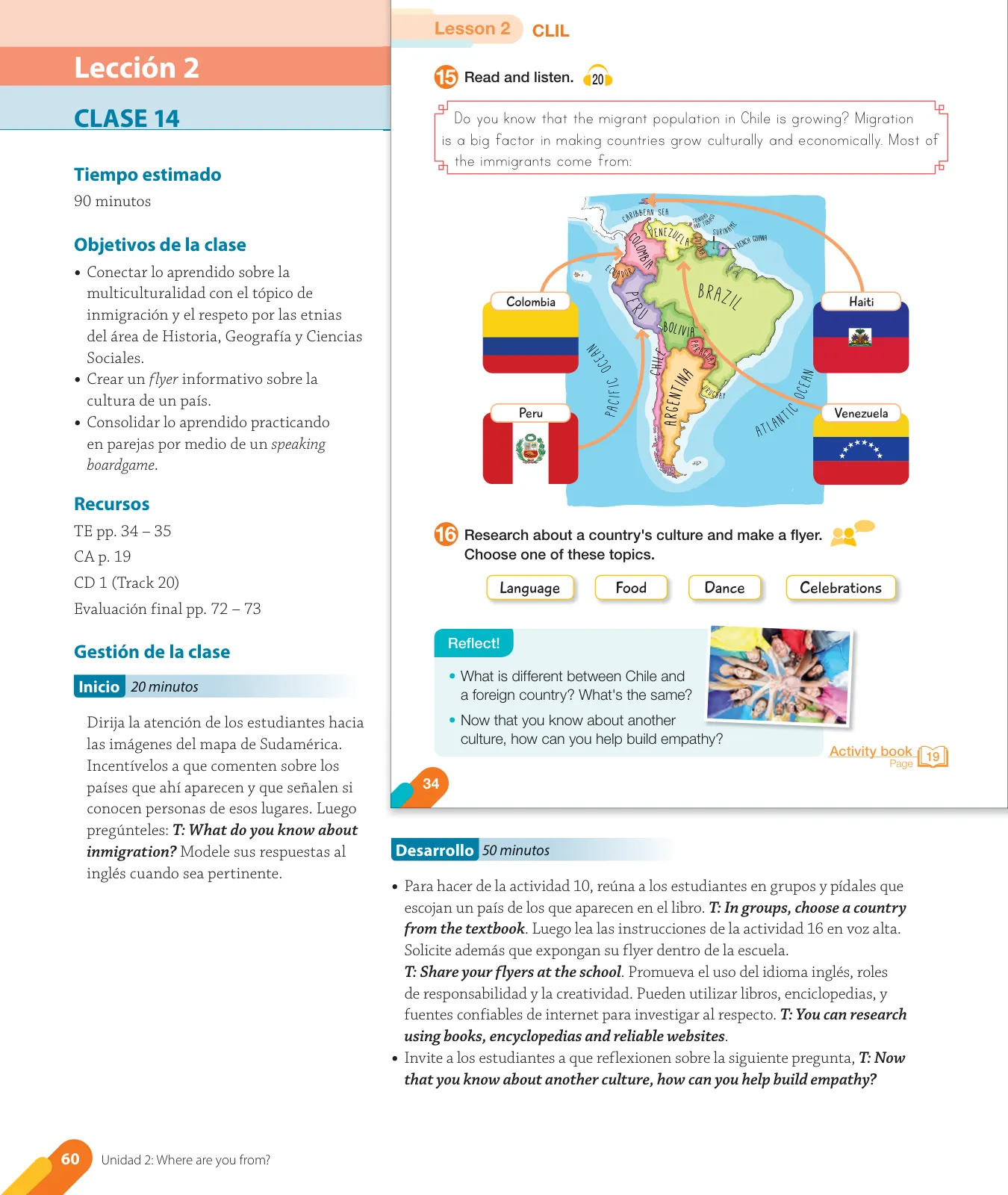 Miniatura página 62 de Inglés – Cuarto Básico | Texto del Estudiante MINEDUC – Descargar PDF · 2024