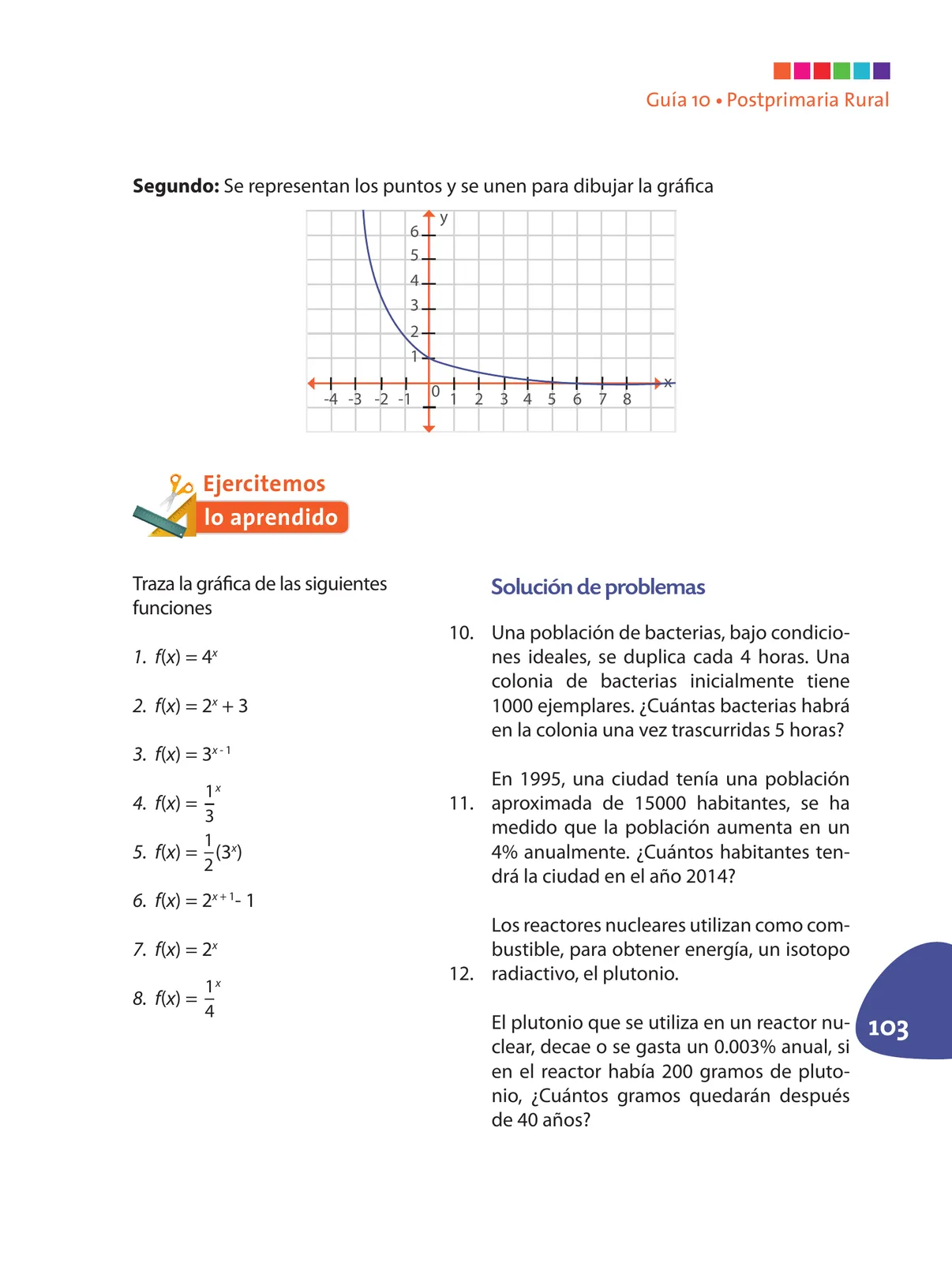 Página 104 de Matematica 9° · Postprimaria