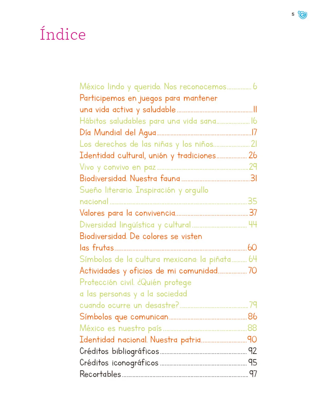Miniatura página 6 de Múltiples lenguajes. Trazos y palabras.   Libro de Educación Primaria Grado 1°  Ciclo Escolar 2025 - 2026