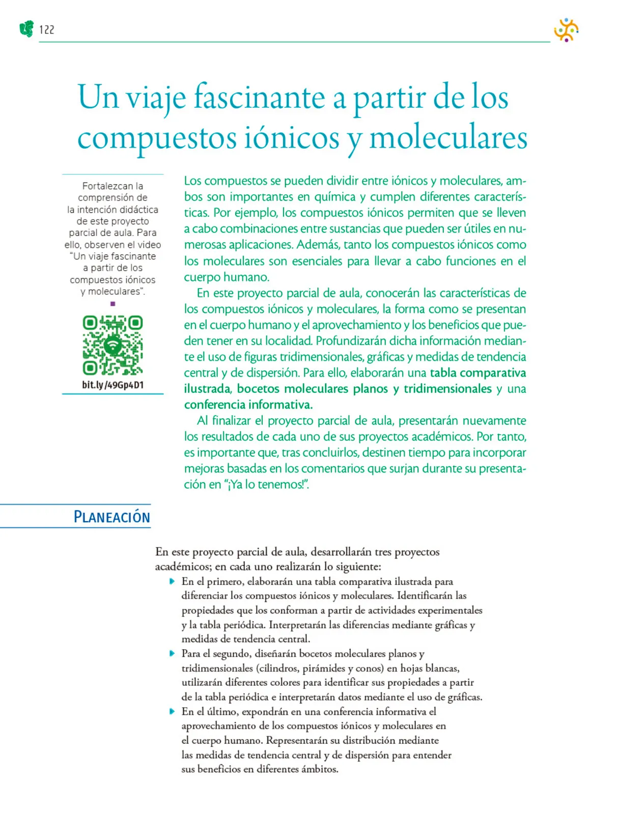 Miniatura página 123 de Colección Nanahuatzin. Nuestro libro de Proyectos.  Tomo II.  Libro de Educación Telesecundaria Grado 3°  Ciclo Escolar 2025 - 2026
