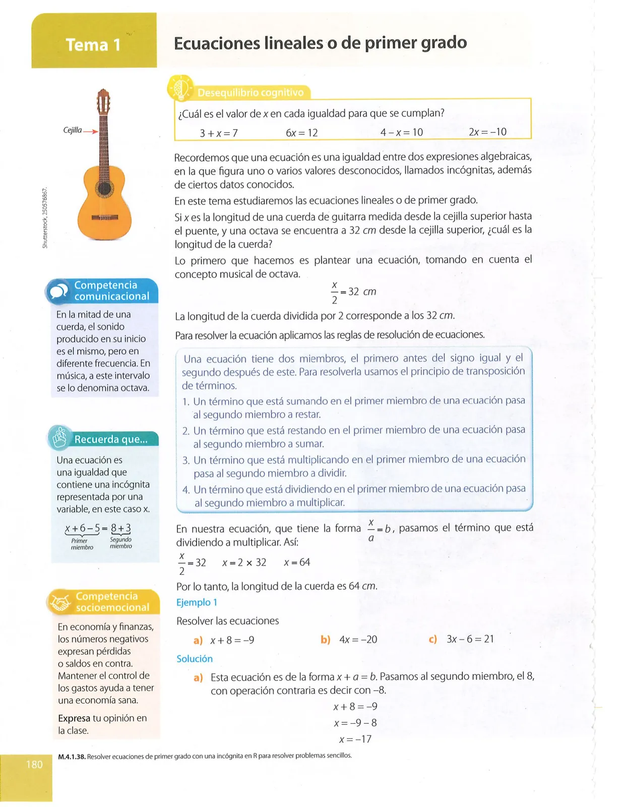 Miniatura página 180 de Matematica · 9 EGB · 2025