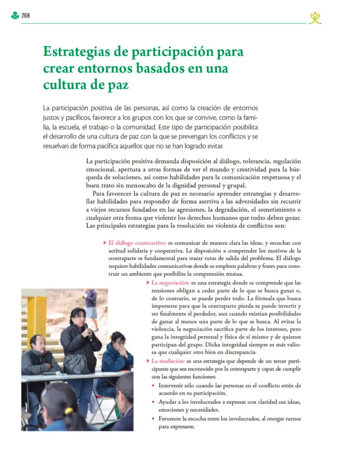 Página 269 de Colección Nanahuatzin. Ética, naturaleza y sociedades. Libro de Educación Telesecundaria Grado 3° Ciclo Escolar 2025 - 2026