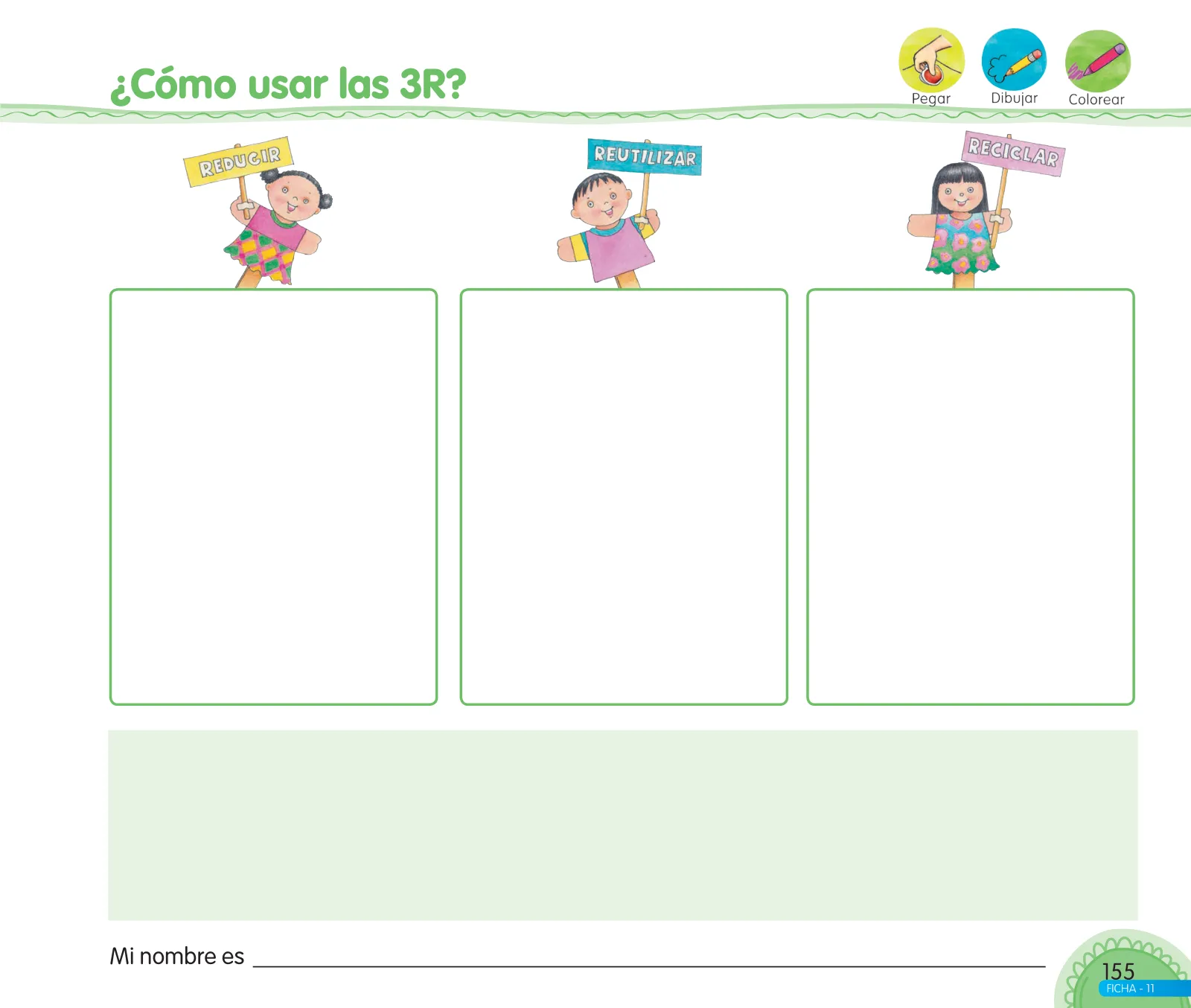 Página 157 de Aprendemos jugando : cuaderno de trabajo para niños y niñas de 4 años · 2017