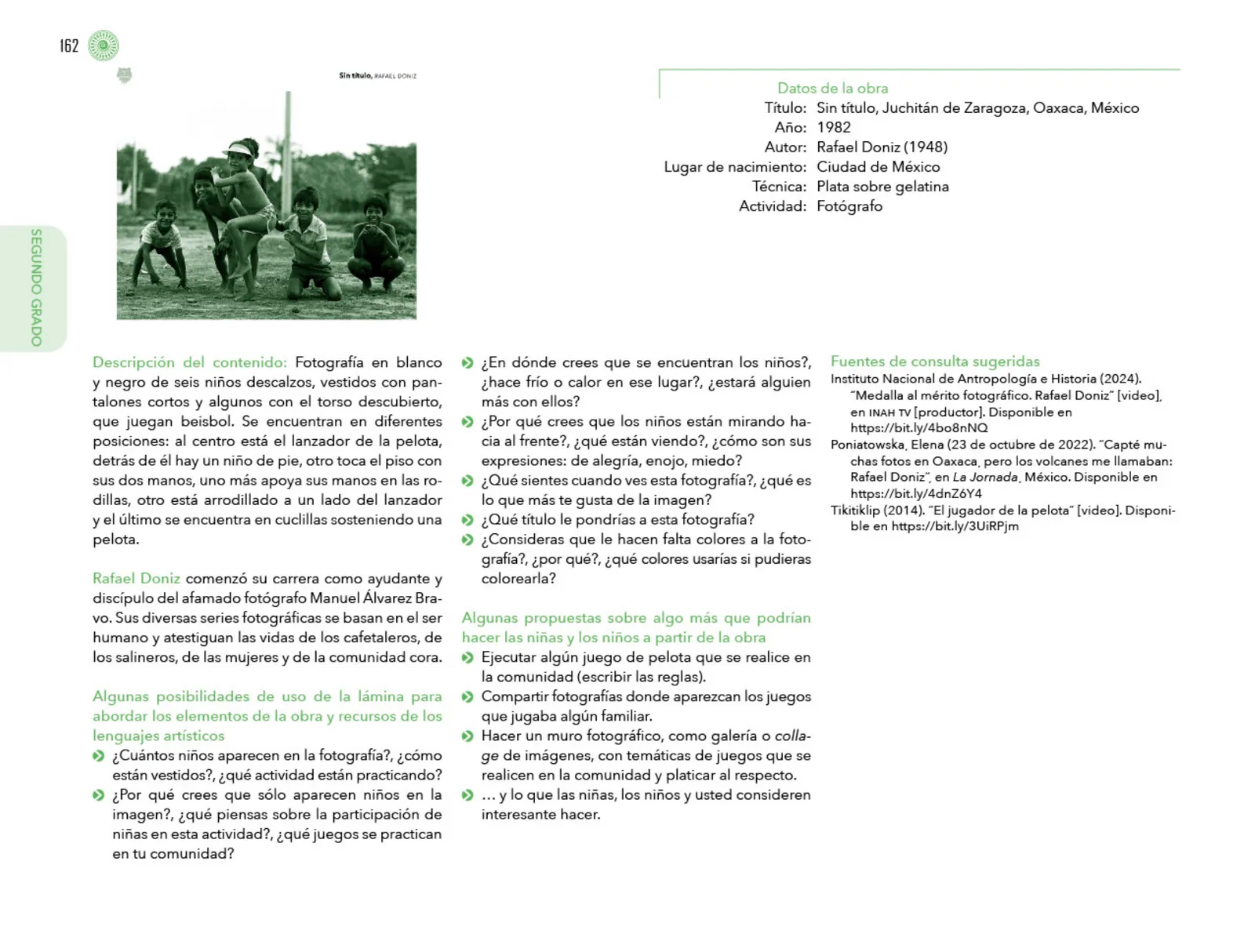 Miniatura página 163 de Posibilidades de trabajo para la acción transformadora y el codiseño. Ficheros. Fase 2  Libro de Educación Preescolar Grado 1°, 2°, 3°  Ciclo Escolar 2025 - 2026