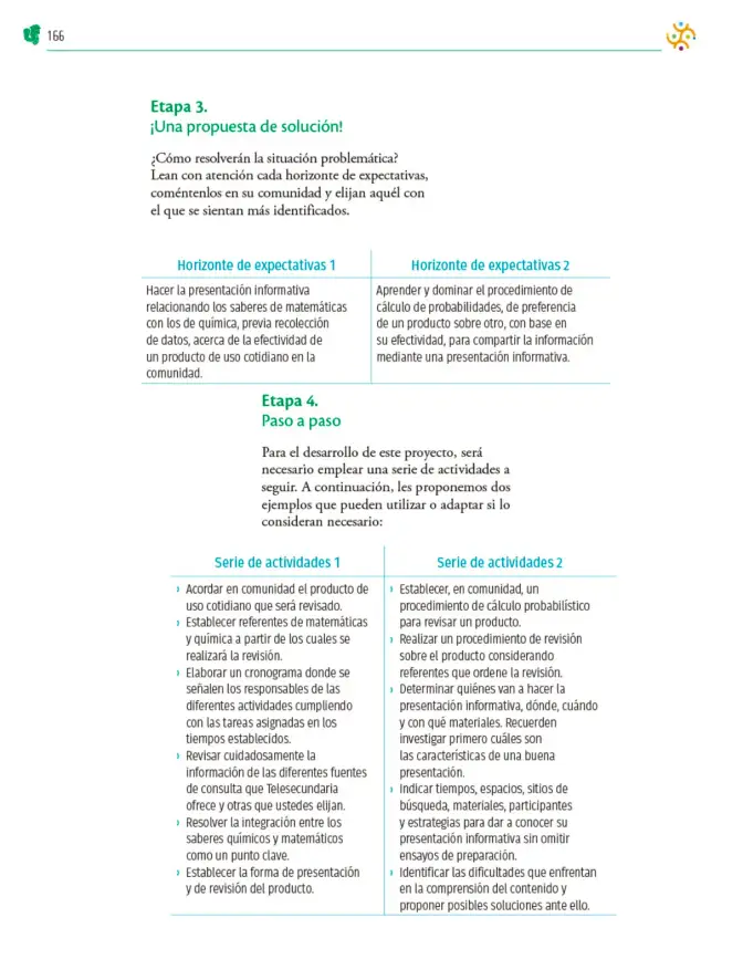 Página 167 de Colección Nanahuatzin. Nuestro libro de Proyectos. Tomo I. Libro de Educación Telesecundaria Grado 3° Ciclo Escolar 2025 - 2026