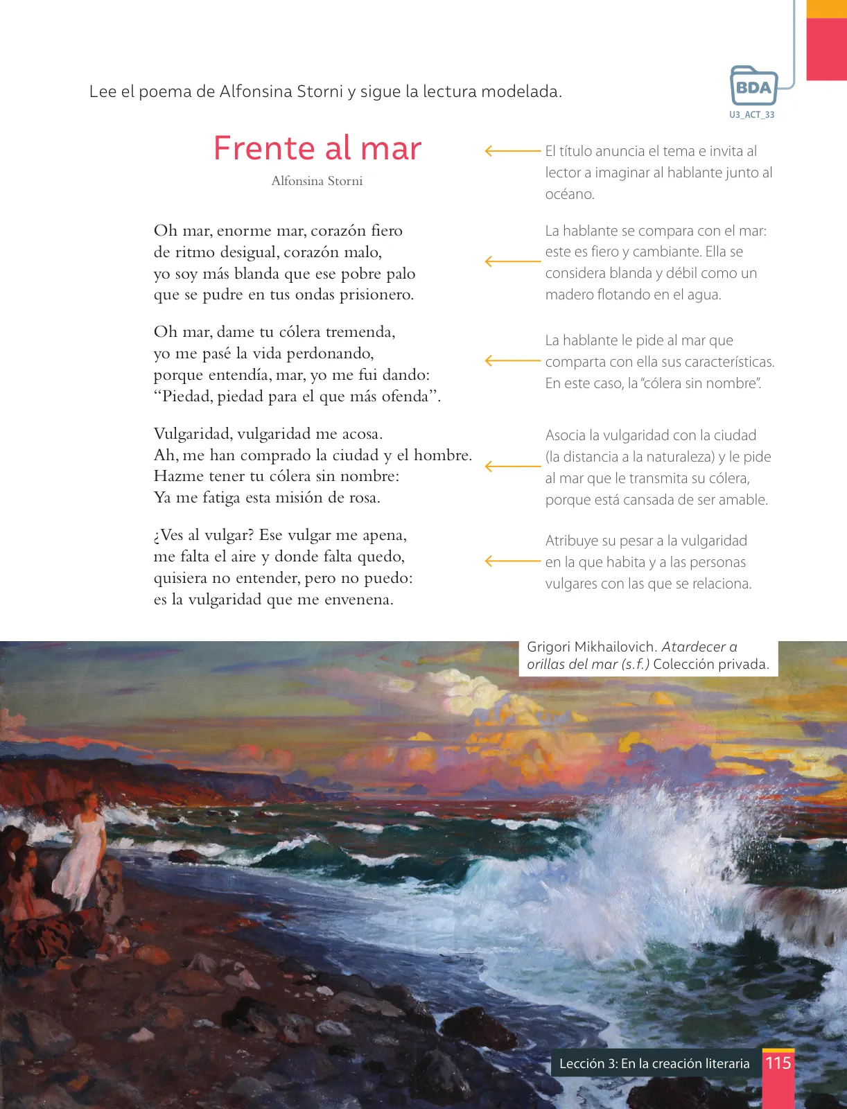 Página 117 de Libro de Lengua y Literatura – Séptimo Básico | Texto del Estudiante MINEDUC – Descargar PDF · 2024