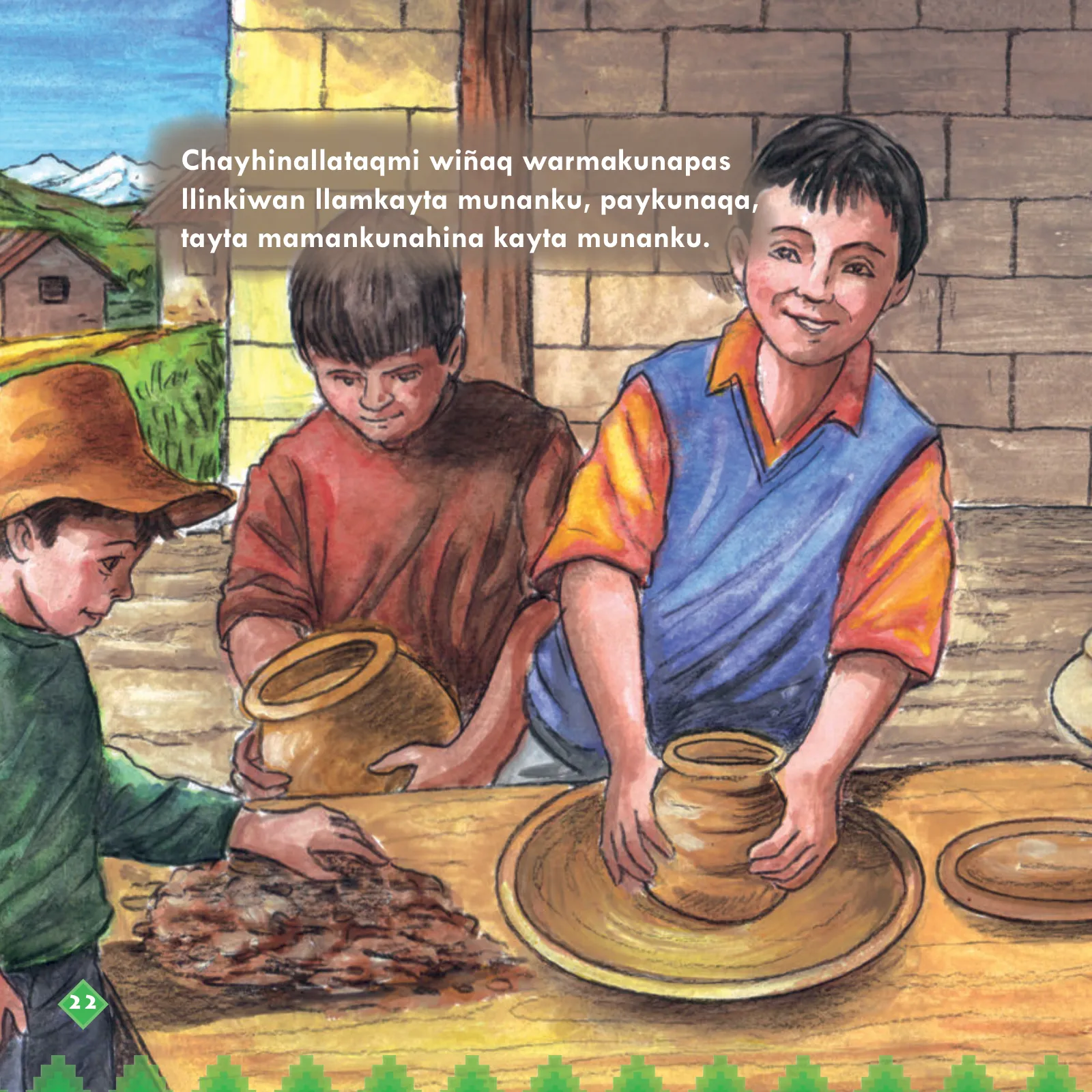 Página 24 de Llaqtaypa Kawsayninkuna. Saberes de los pueblos - 4° Primaria - Quechua chanka · 2023