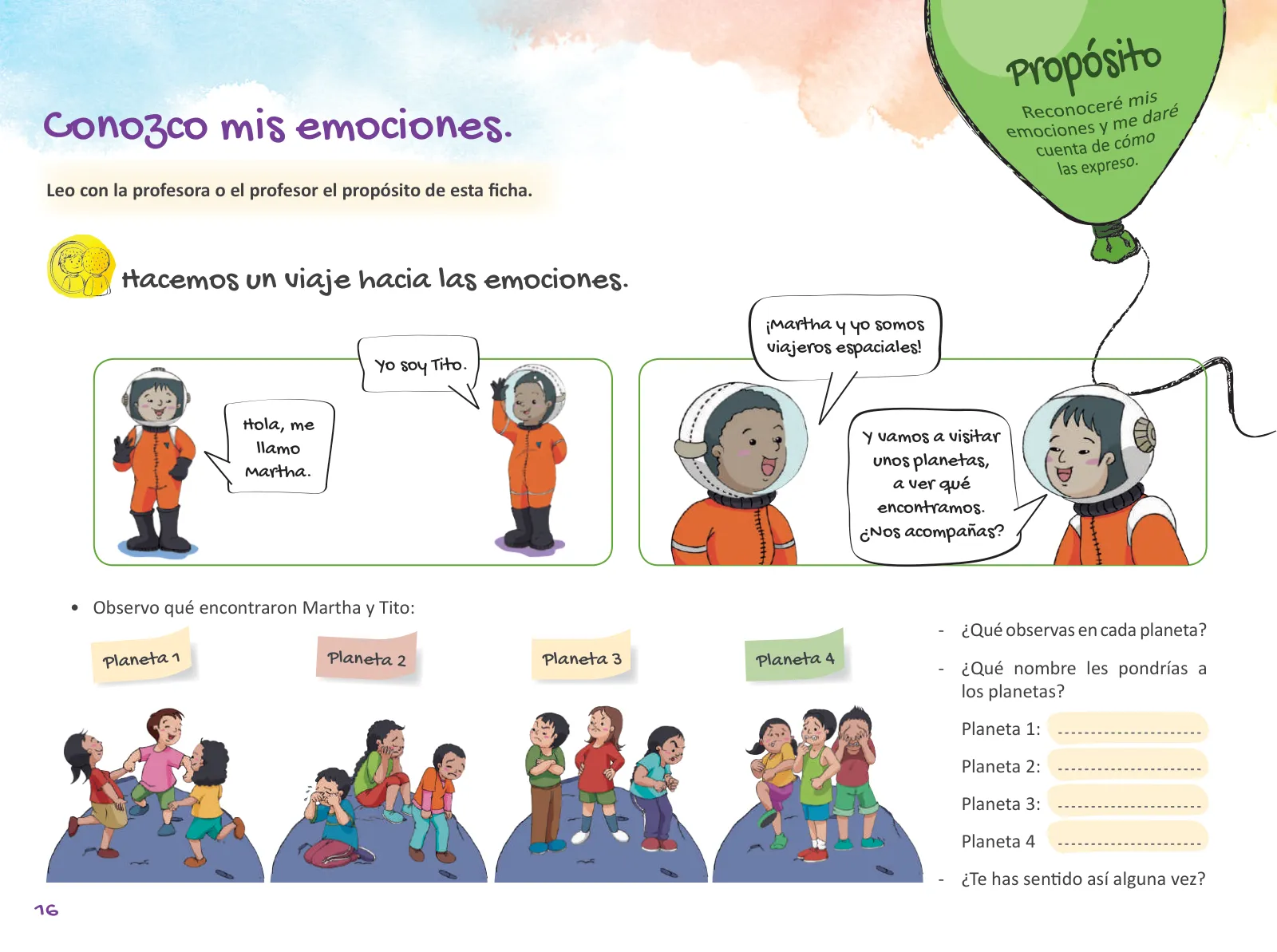Página 18 de Cuadernillo de Tutoría Tercer Grado Educación Primaria 2019 · 2019