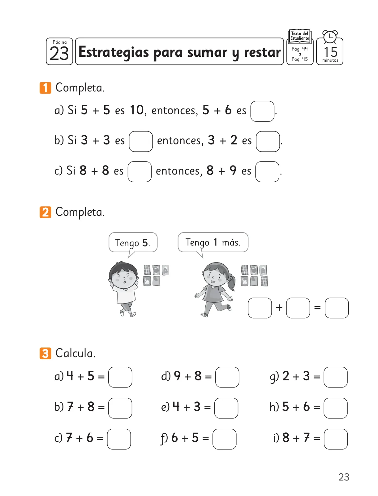 Página 25 de Sumo Primero – Primero Básico | Texto del Estudiante (MINEDUC) – Descargar PDF · 2024