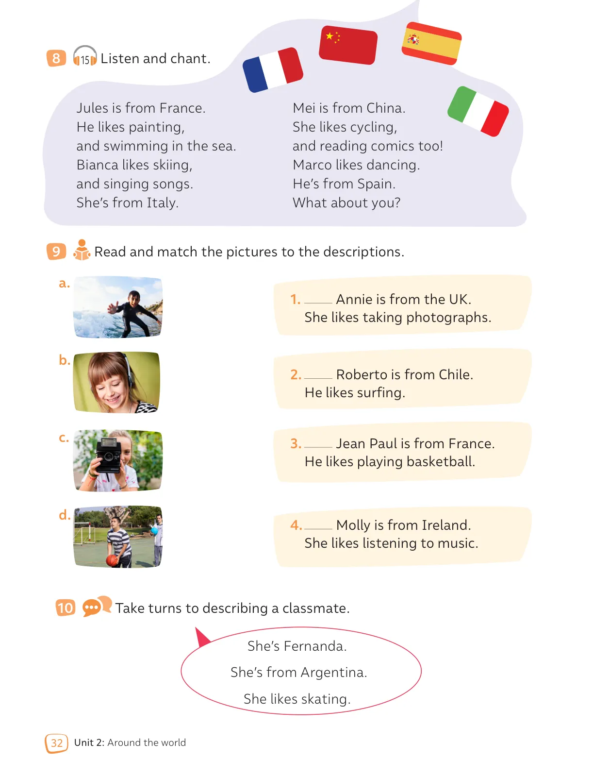 Miniatura página 34 de Inglés – Cuarto Básico | Texto del Estudiante MINEDUC – Descargar PDF · 2024