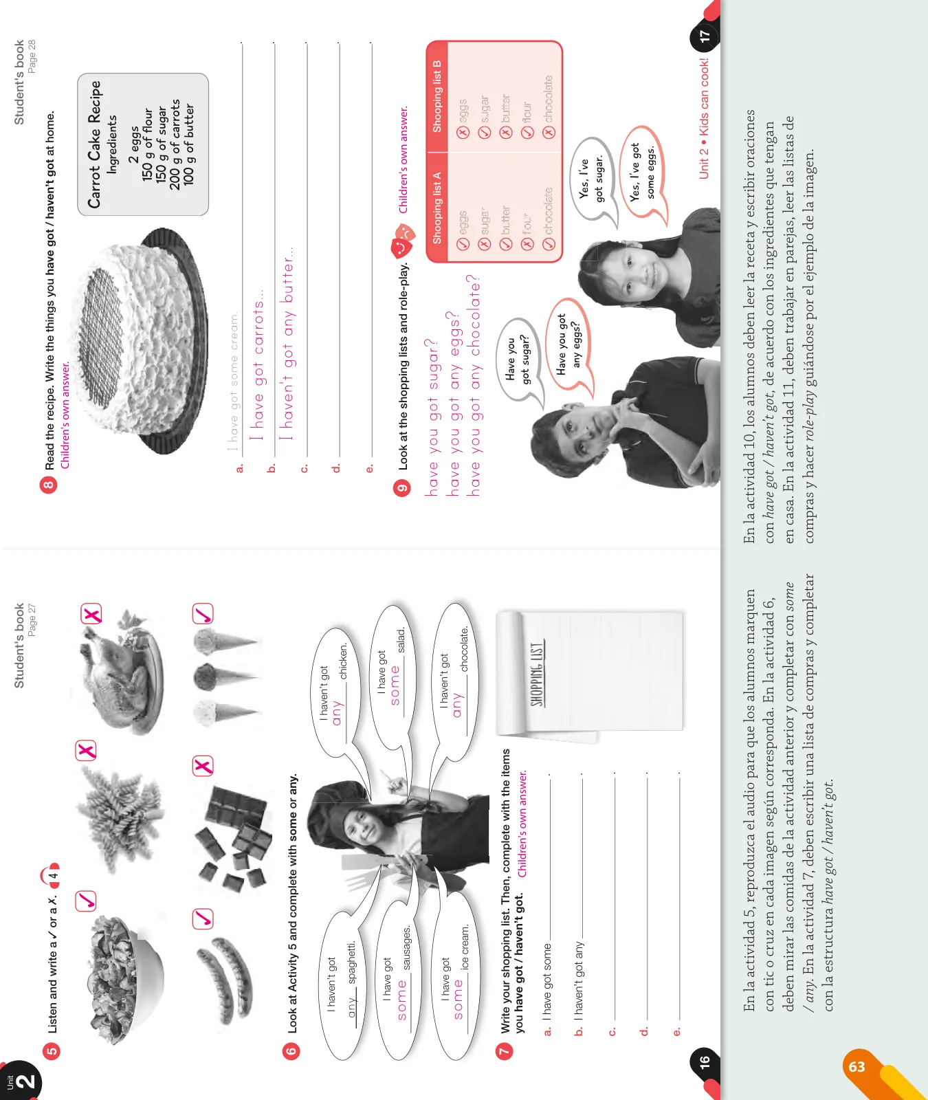 Página 65 de Inglés – Quinto Básico | Texto del Estudiante MINEDUC – Descargar PDF · 2024