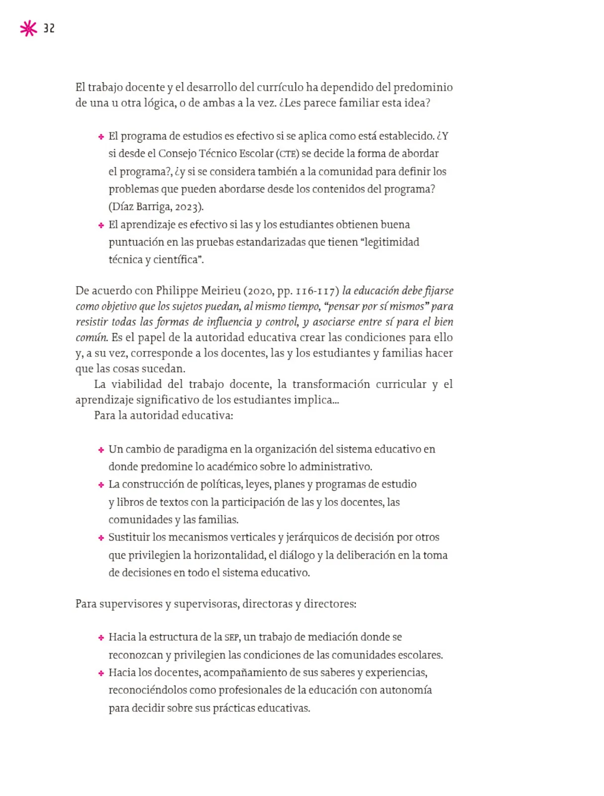 Miniatura página 33 de Un libro sin recetas, para la maestra y el maestro. Fase 5  Libro de Educación Primaria Grado 5°, 6°  Ciclo Escolar 2025 - 2026