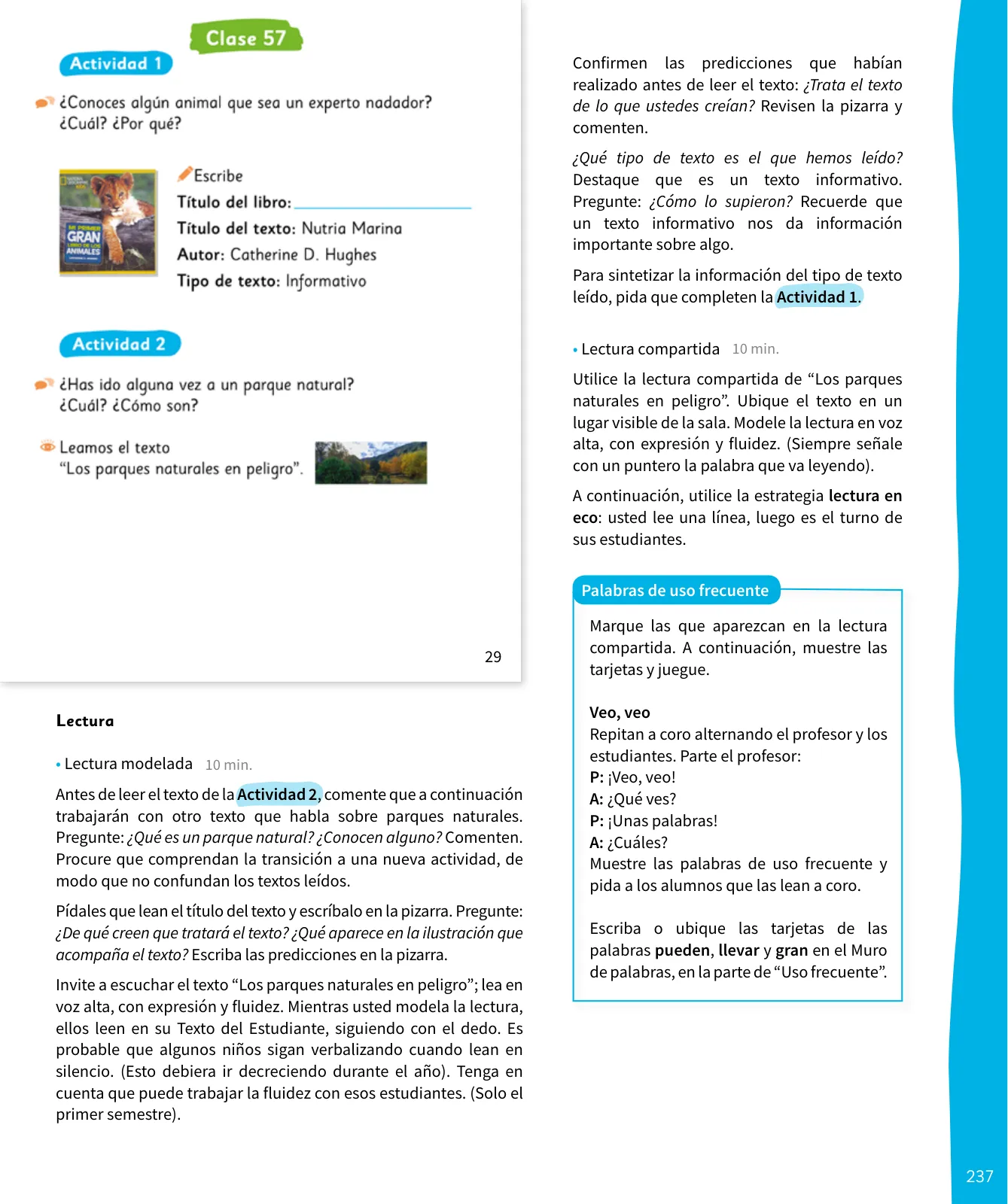 Página 238 de Lenguaje y Comunicación – Segundo Básico – Texto del Estudiante MINEDUC – Descargar PDF · 2024