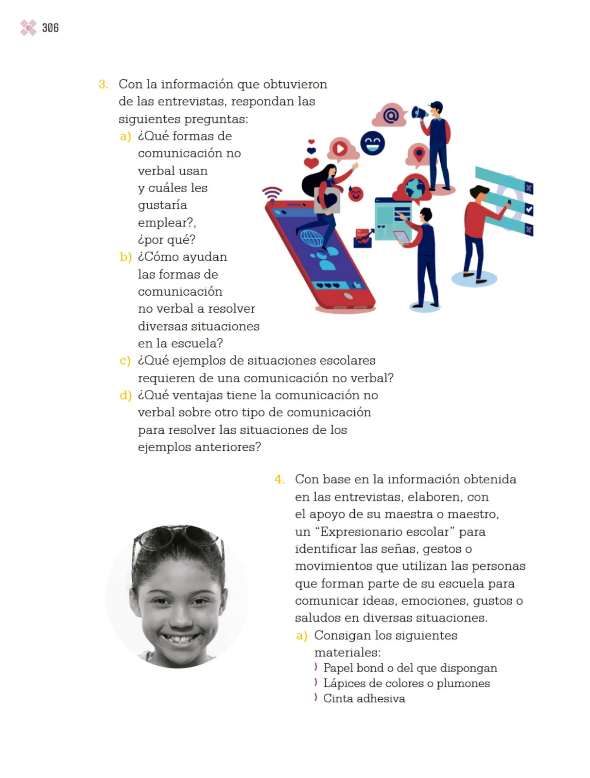 Página 309 de Proyectos Escolares. Libro de Educación Primaria Grado 3° Ciclo Escolar 2025 - 2026