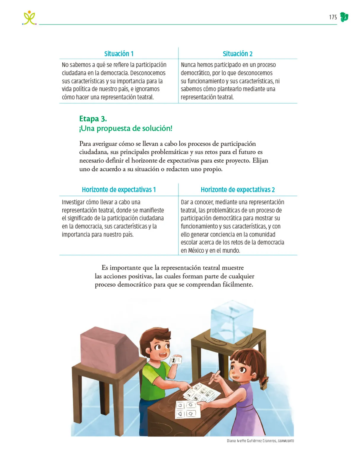 Página 176 de Colección Sk´asolil. Nuestro libro de Proyectos.  Tomo III.  Libro de Educación Telesecundaria Grado 2°  Ciclo Escolar 2025 - 2026