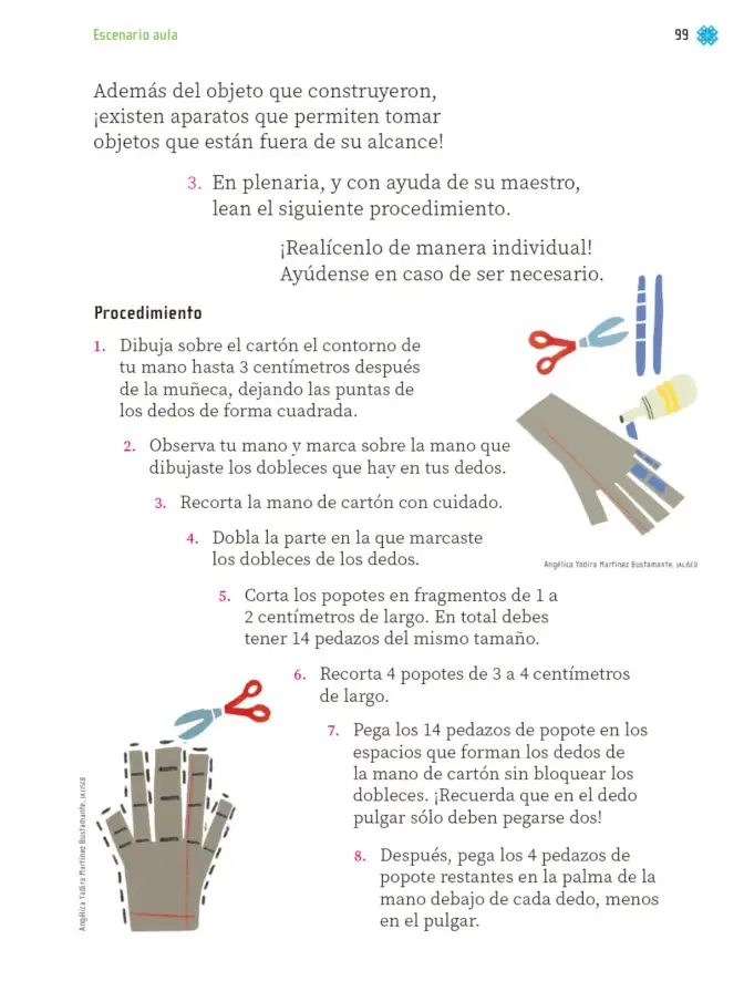 Página 100 de Proyectos de Aula. Libro de Educación Primaria Grado 1° Ciclo Escolar 2025 - 2026