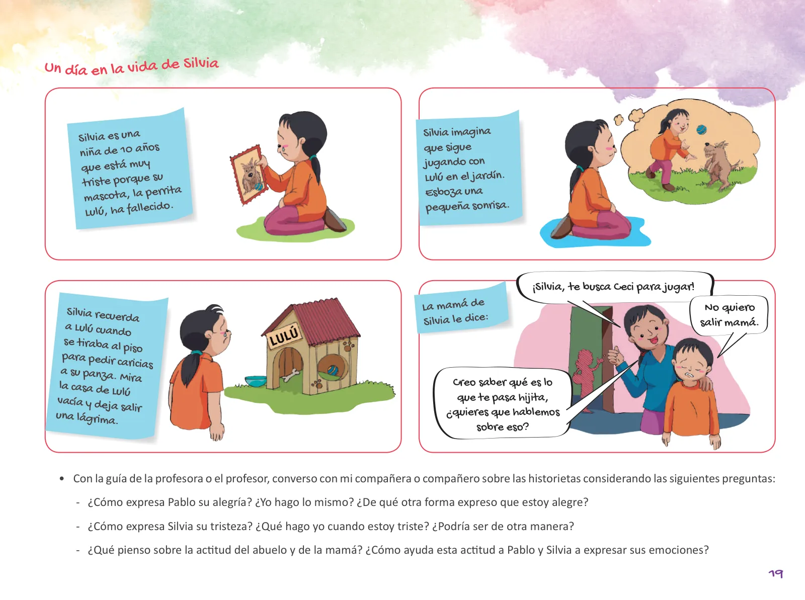 Página 21 de Cuadernillo de Tutoría Cuarto Grado Educación Primaria 2019 · 2019