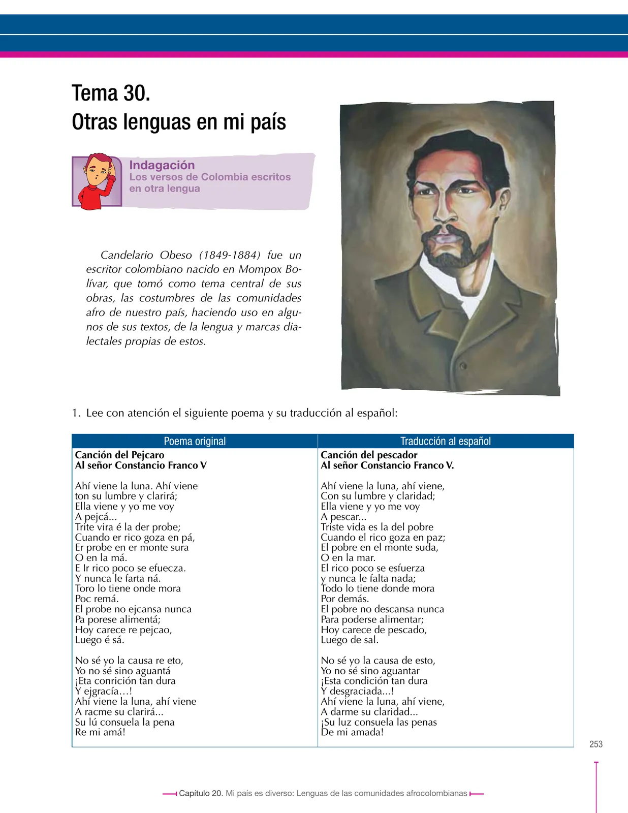 Página 253 de Lenguaje 7° · Secundaria Activa