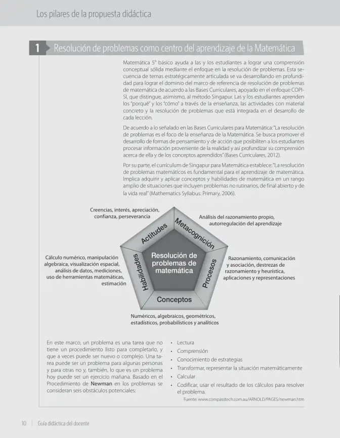 Página 12 de Matemática – Quinto Básico | Texto del Estudiante MINEDUC – Descargar PDF · 2024