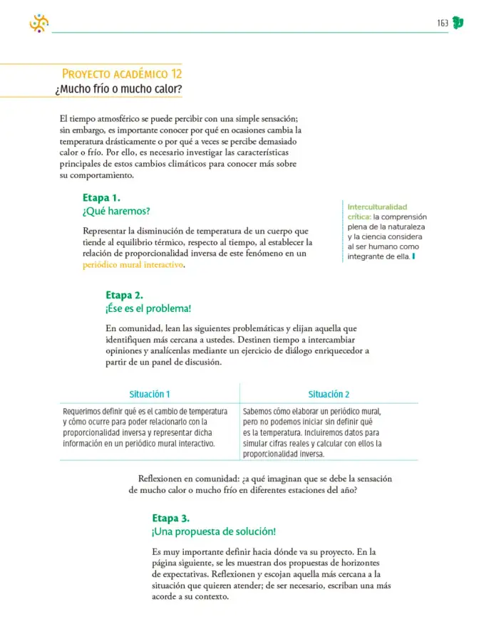 Página 164 de Colección Sk´asolil. Nuestro libro de Proyectos. Tomo I. Libro de Educación Telesecundaria Grado 2° Ciclo Escolar 2025 - 2026