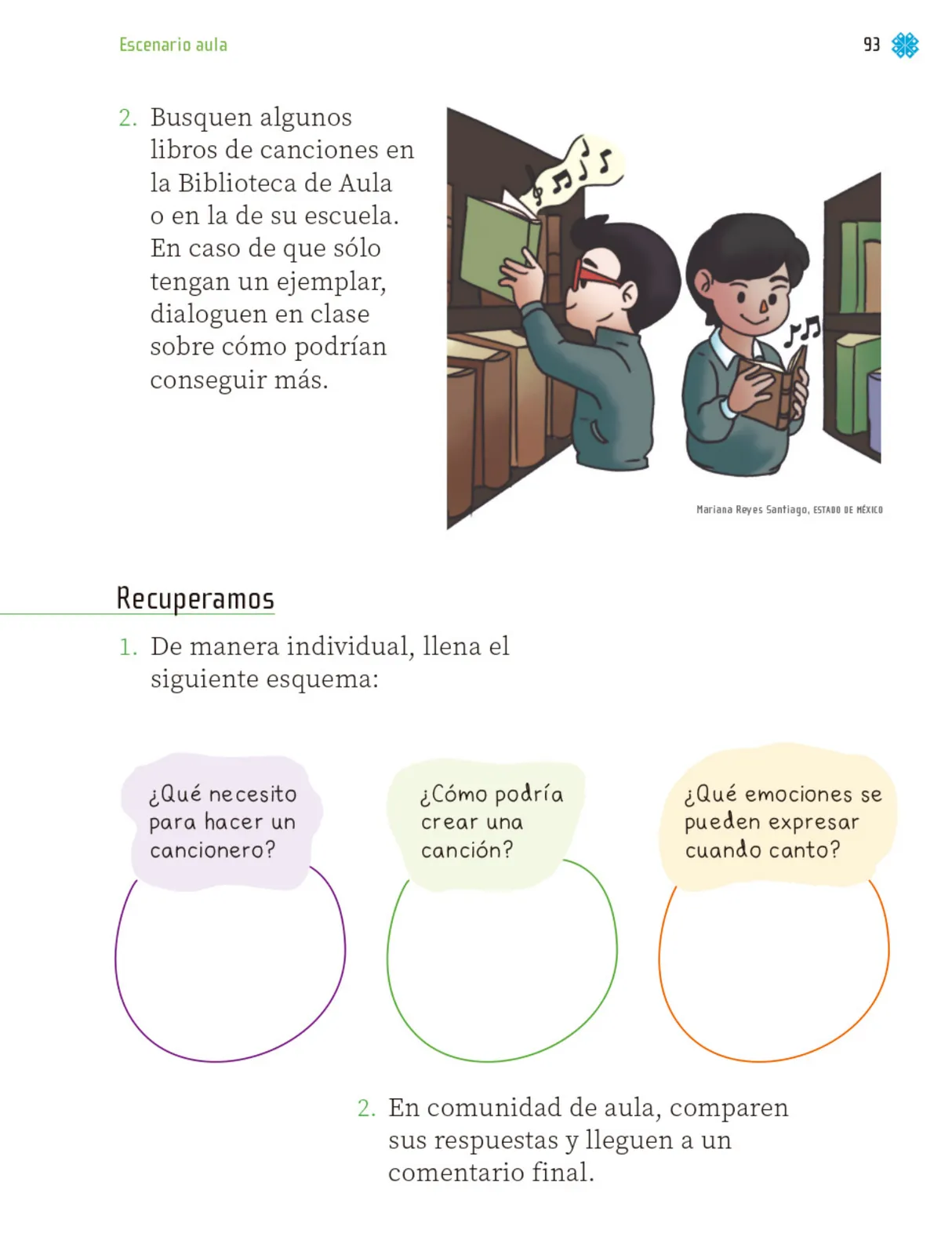 Miniatura página 96 de Proyectos de Aula.   Libro de Educación Primaria Grado 2°  Ciclo Escolar 2025 - 2026