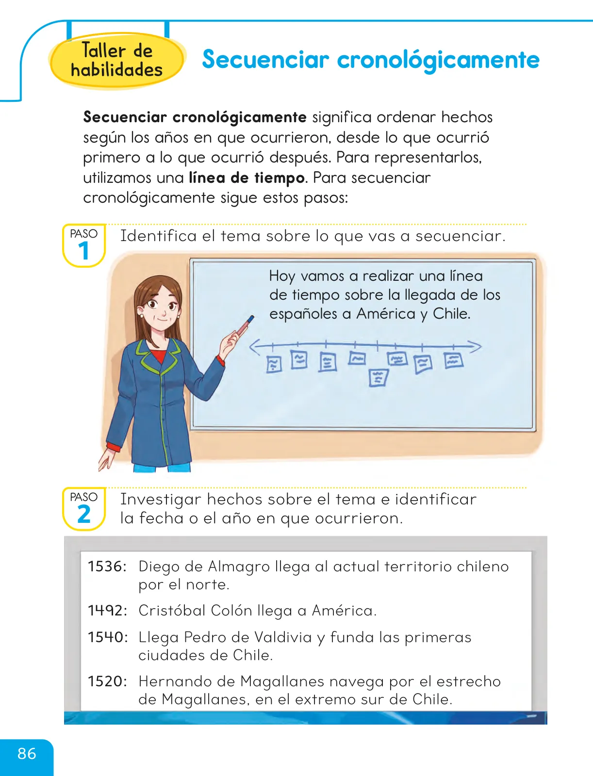 Miniatura página 88 de Historia, Geografía y Ciencias Sociales – Segundo Básico – Texto del Estudiante MINEDUC – Descargar PDF · 2024