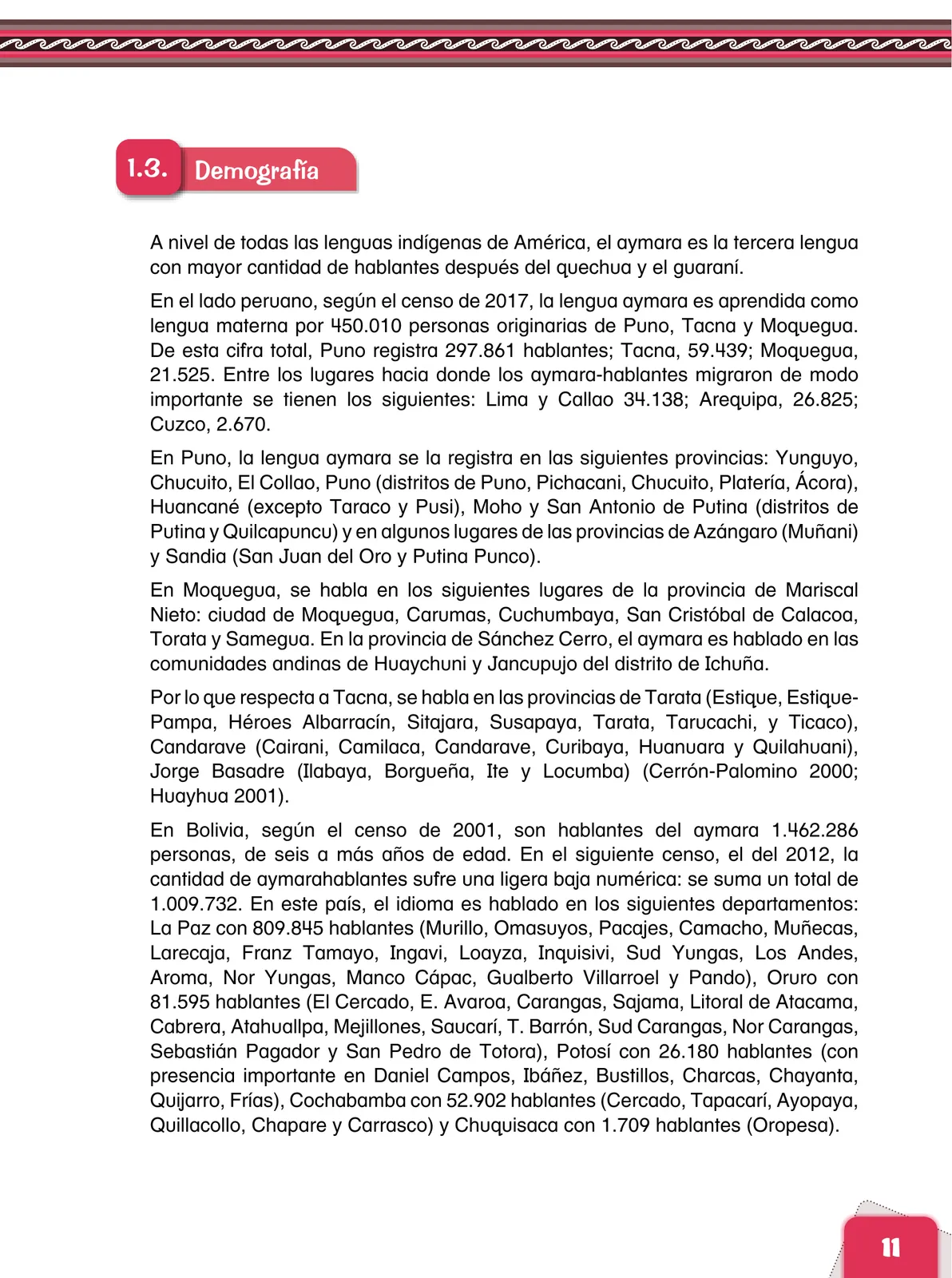 Página 13 de Aymara arutha chiqapa qillqañataki panka = Manual de escritura Aimara · 2021