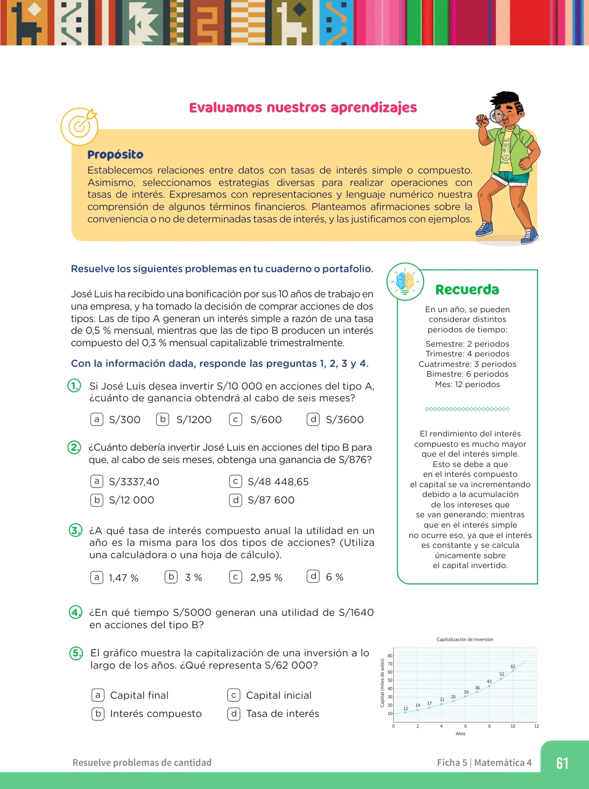 Miniatura página 63 de Fichas de Matemática 4 · 2024