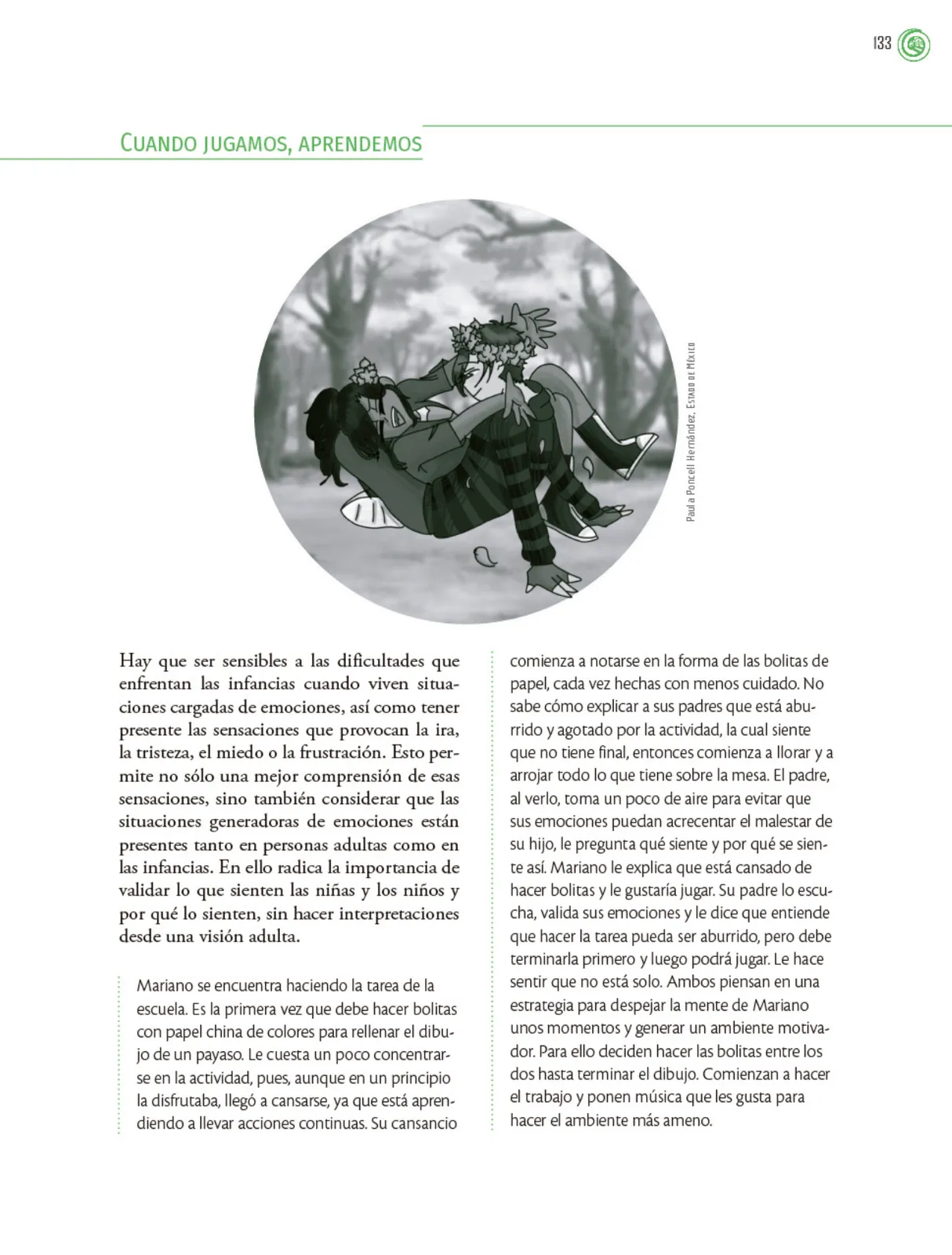 Miniatura página 134 de Crianza para la libertad. Libro para las familias. Fase 2  Libro de Educación Preescolar Grado 1°, 2°, 3°  Ciclo Escolar 2025 - 2026