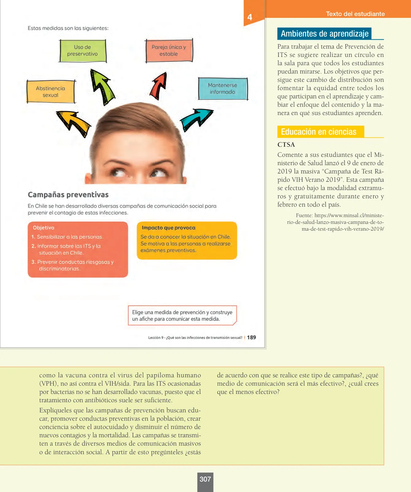 Miniatura página 132 de Ciencias Naturales – Séptimo Básico | Texto del Estudiante MINEDUC – Descargar PDF · 2024