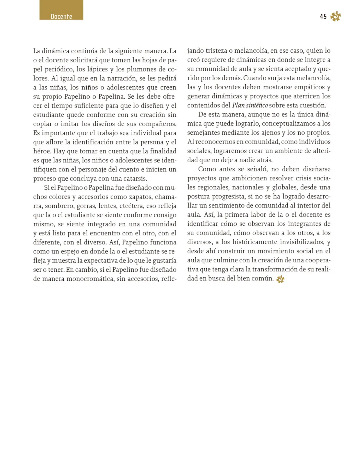 Miniatura página 46 de Un libro sin recetas, para la maestra y el maestro. Fase 4  Libro de Educación Primaria Grado 3°, 4°  Ciclo Escolar 2025 - 2026