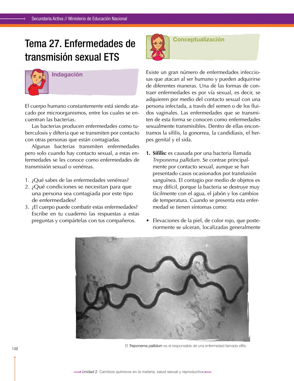Miniatura página 148 de Ciencias Naturales 8° · Secundaria Activa