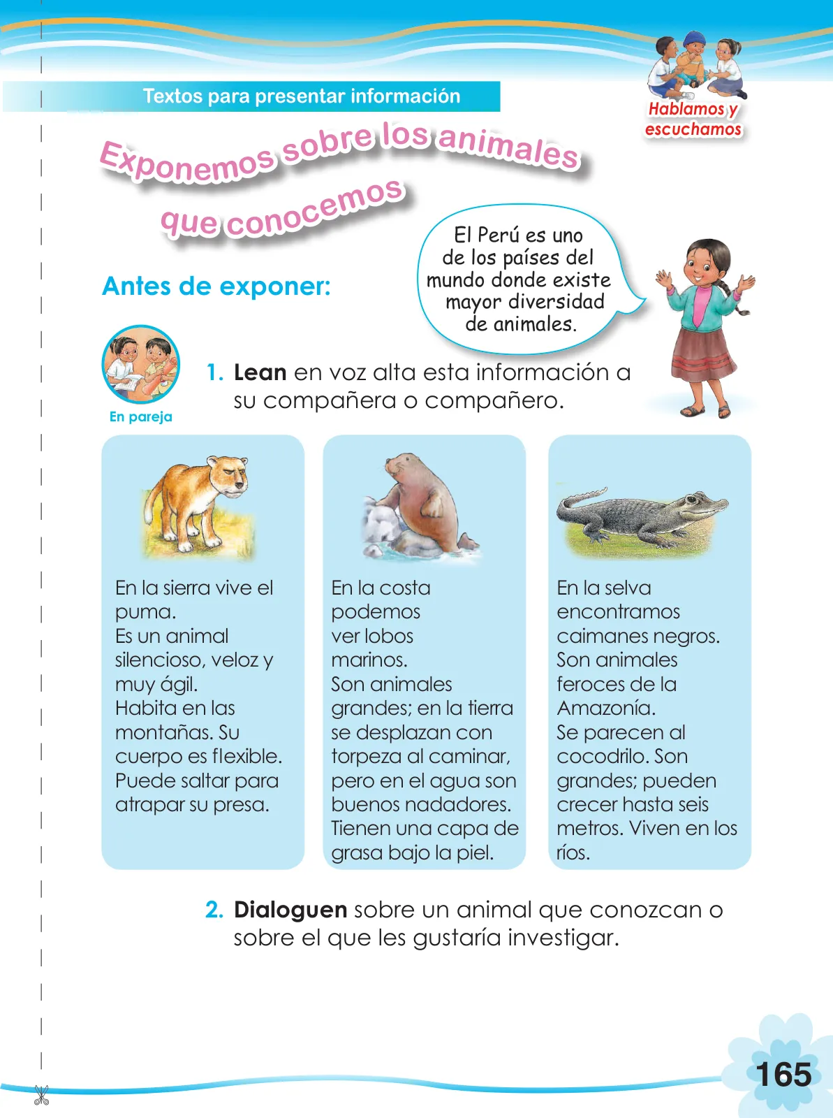 Miniatura página 167 de Comunicación 2 : cuaderno de trabajo para segundo grado de Educación Primaria 2019 · 2019