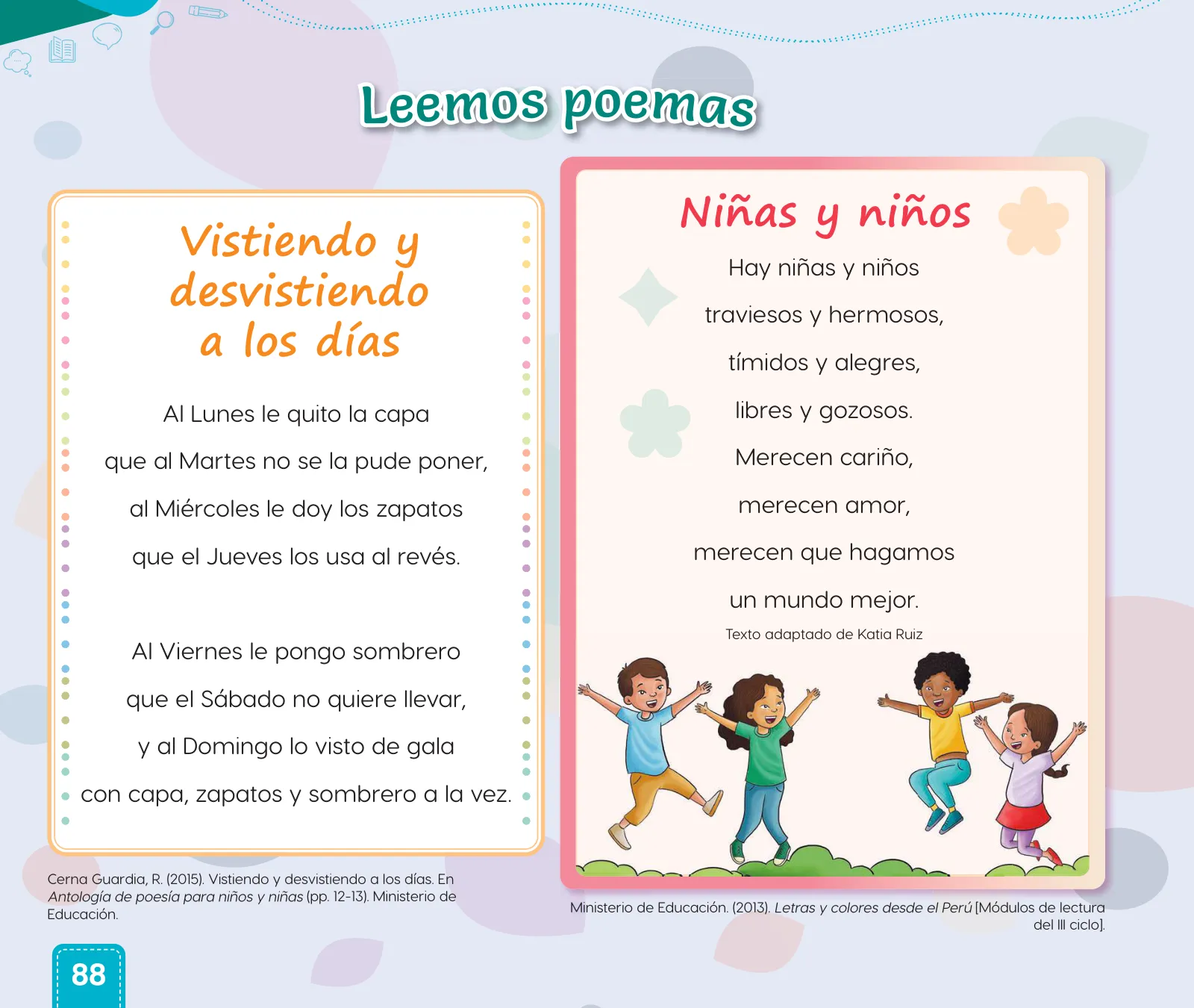 Página 90 de Cuadernillo de Comunicación 1. Primer grado de Primaria · 2024