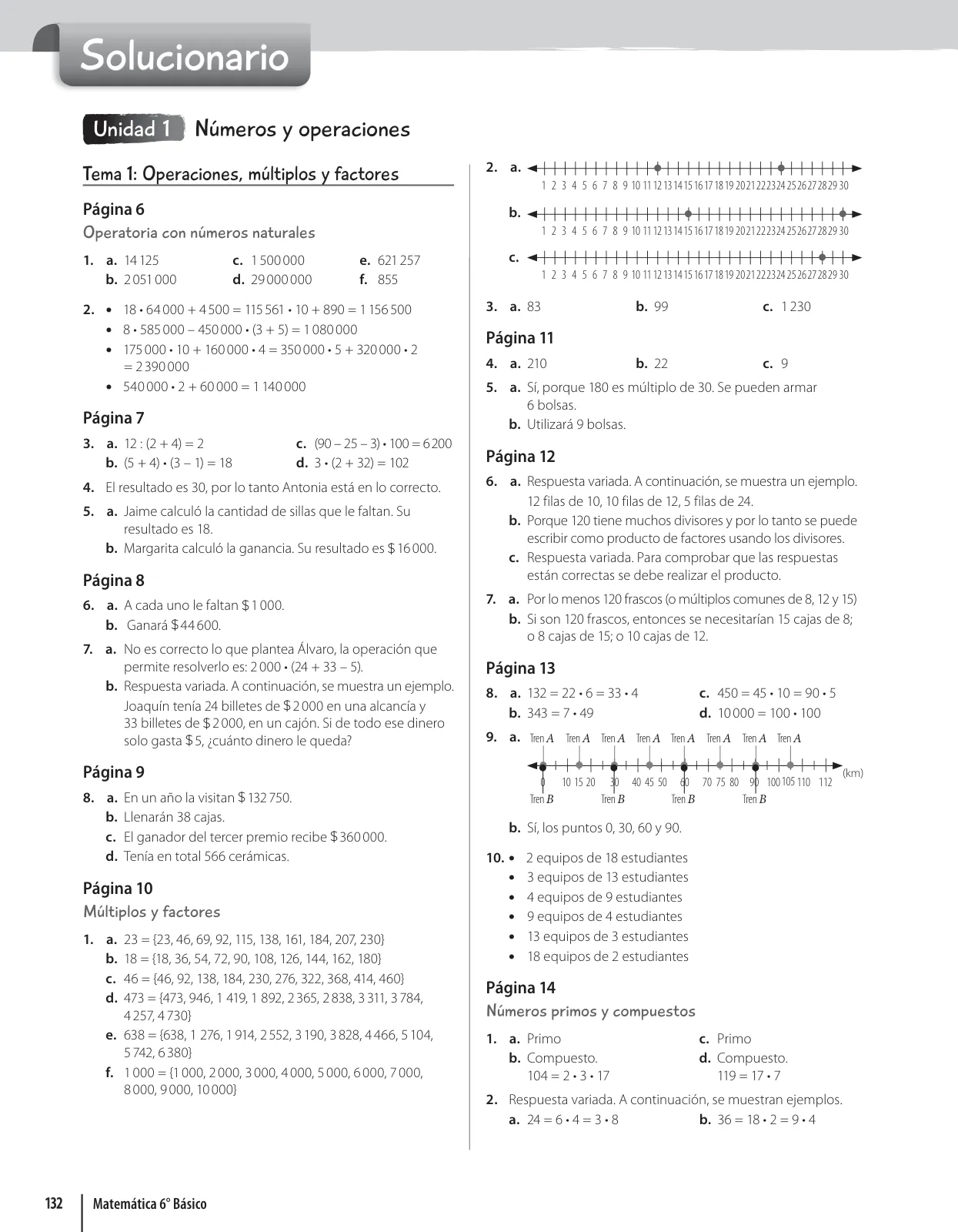 Página 134 de Matemática – Sexto Básico | Texto del Estudiante MINEDUC – Descargar PDF · 2024