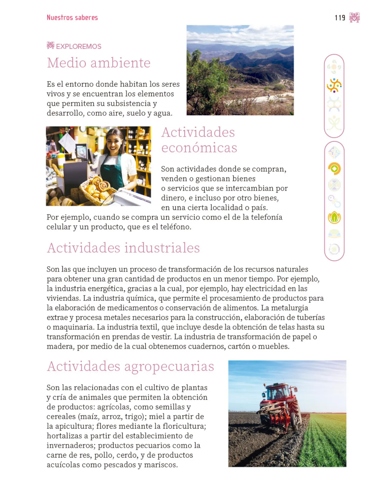 Página 120 de Nuestros saberes: Libro para alumnos, maestros y familia. Libro de Educación Primaria Grado 3° Ciclo Escolar 2025 - 2026