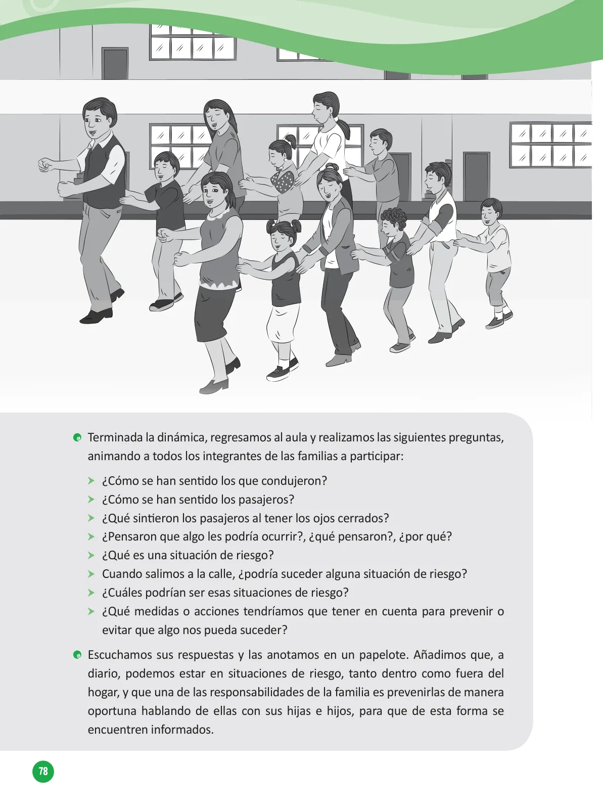 Miniatura página 80 de Guía para el trabajo docente con las familias del ciclo V de Primaria · 2016