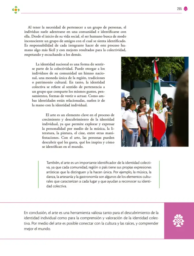 Página 296 de Colección Ximhai. Lenguajes. Libro de Educación Secundaria Grado 1° Ciclo Escolar 2025 - 2026